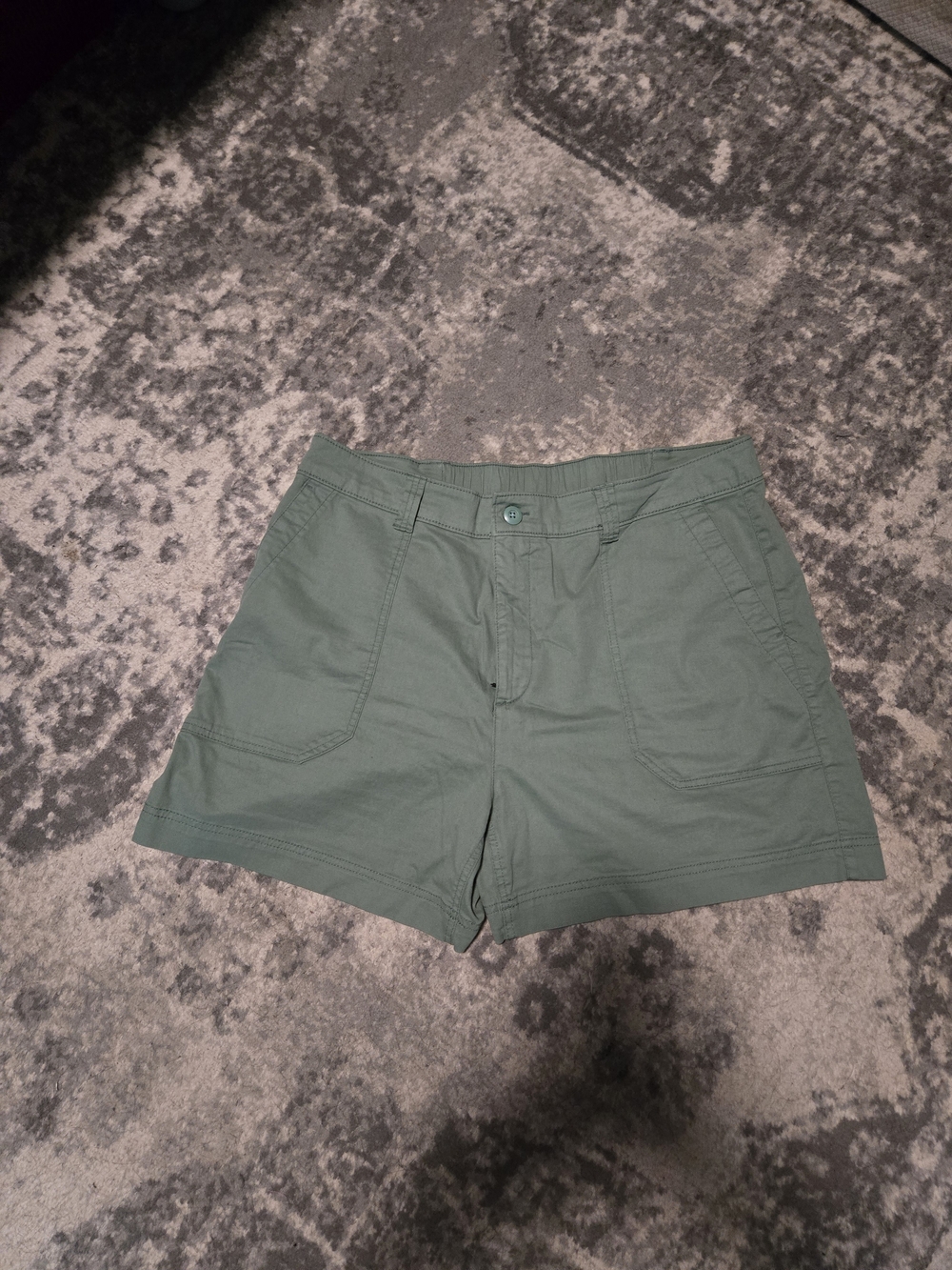 Old Navy Olive Green Utility Shorts
